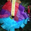 green christmas ornaments